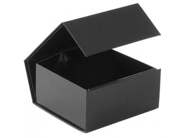 BLACK Gift Box with Magnetic Close (Square) Mini (50/CTN)