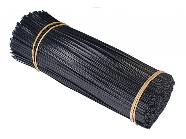 150mm BLACK Twistems (Pack/1000)