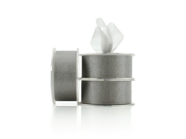 Chiffon Ribbon Silver