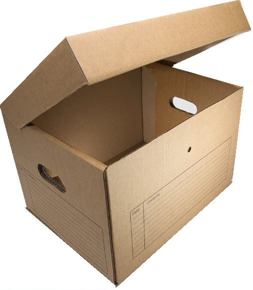 Archive File Box 385x300x253 Paklink › Packaging Products