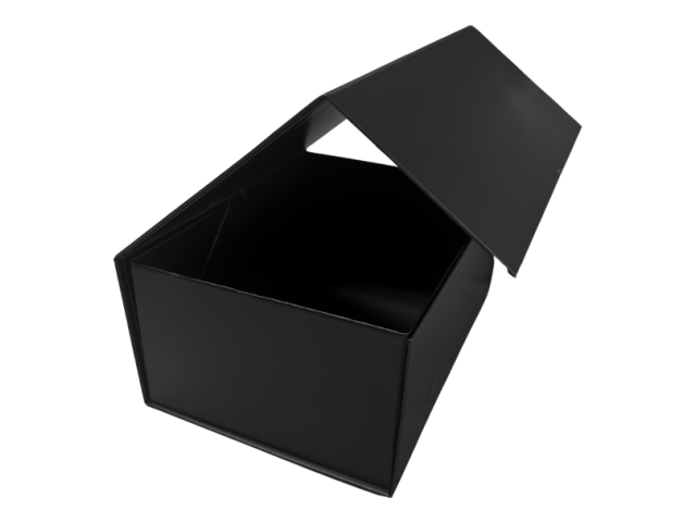 Black Gift Box with Magnetic Closure Mini Rectangle