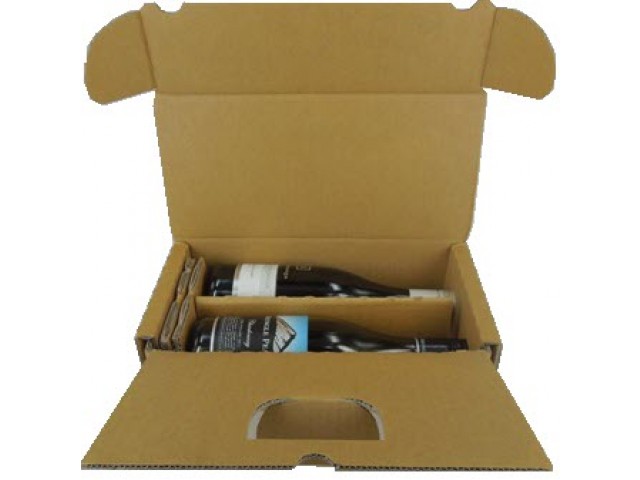 Postal Pack Two Bottle (Multi Wine Size)