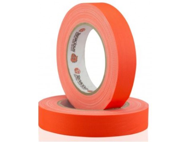 Fluoro ORANGE (Camera) Cloth Tape 25mm x 25m