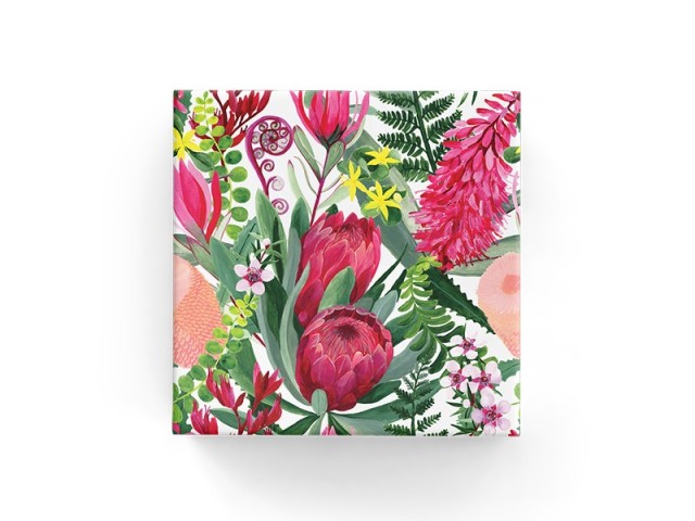 Gift Wrap Protea Garden On Gloss