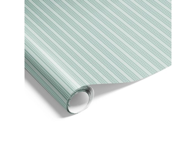 Gift Wrap Ribbon Stripe Matte Rivergum