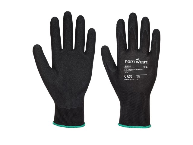 A335 Dermi Grip Nitrile Medium (Pair)