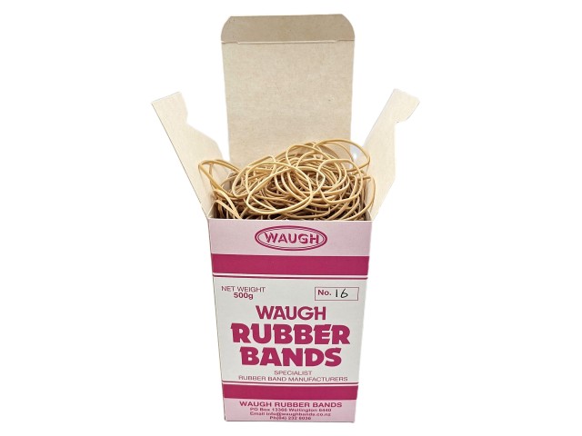No 16 Rubber Bands (500G Box) 