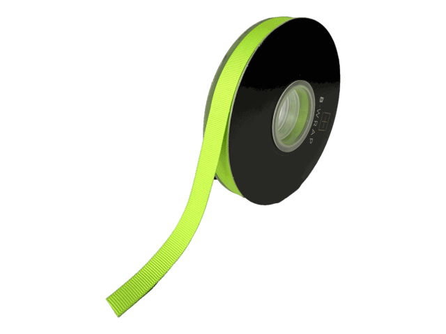 Ribbon Grosgrain 13mm x 30m Lime