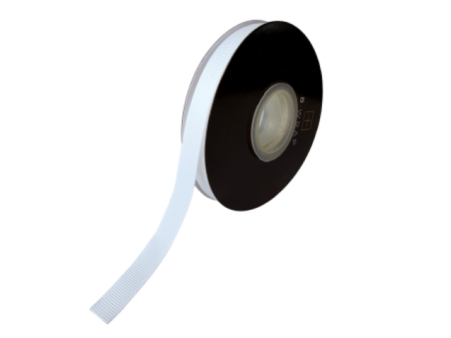 Ribbon Grosgrain 13mm x 30m White