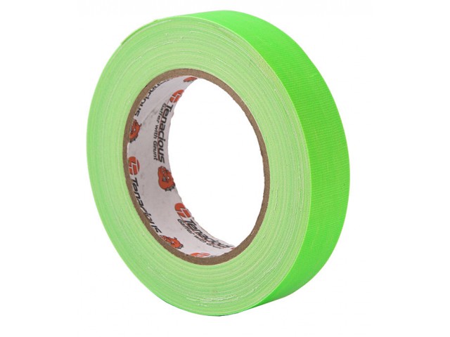 Fluoro GREEN (Camera) Cloth Tape 50mm x 25m
