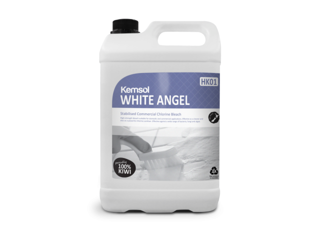 White Angel (Commerial Chlorine Bleach) 5L
