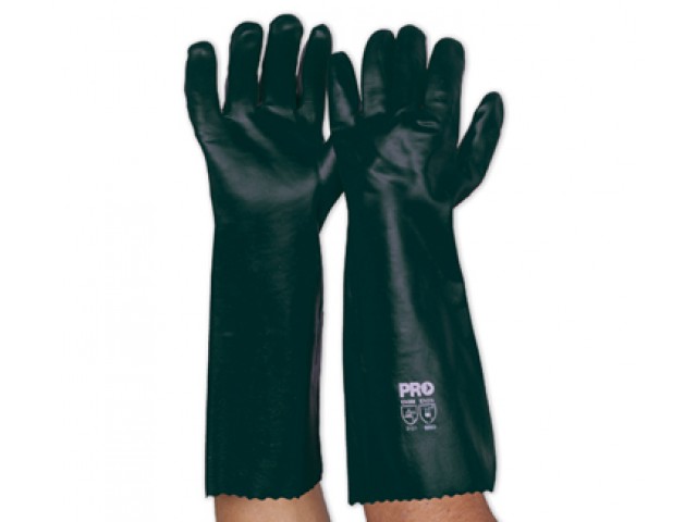 Chem/Oil Res. Green PVC Glove (Long)