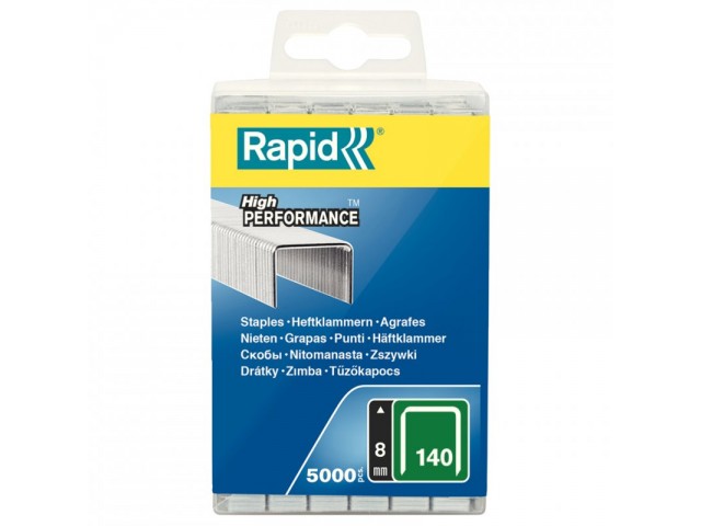 Staples 8mm Rapid 140 Series (5000/Box)