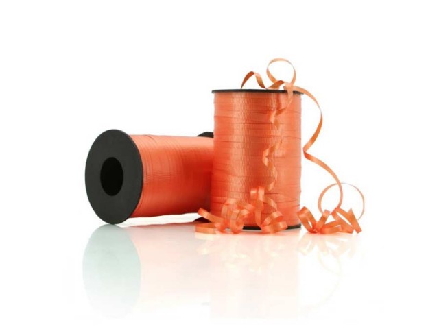 Curling Ribbon Crimped Orange