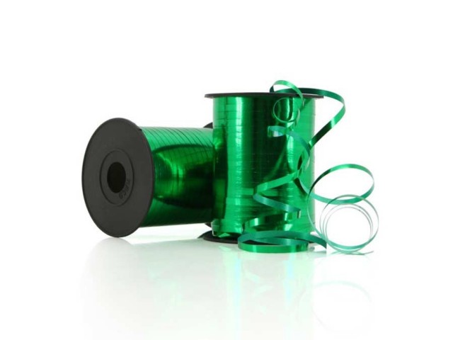 Curling Ribbon Metallic Emerald